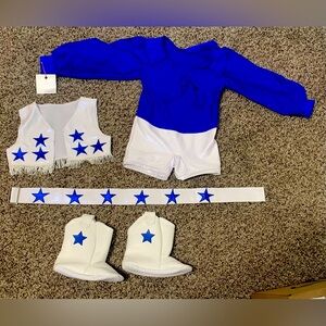 Dallas Cowboys Cheerleader outfit